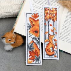  Vervaco keresztszemes könyvjelző készlet - Őszi róka - PN-0203222