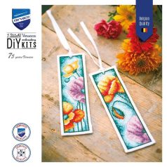   Vervaco keresztszemes könyvjelző készlet - Pipacsok - PN-0211783