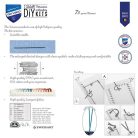 Vervaco keresztszemes könyvjelző készlet - Pipacsok - PN-0211783