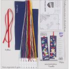 Vervaco keresztszemes könyvjelző készlet - Télapó a kéményben - PN-0211899