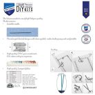 Vervaco keresztszemes könyvjelző készlet - Világítótornyok - PN-0220774