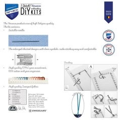   Vervaco keresztszemes könyvjelző készlet - Világítótornyok - PN-0220774