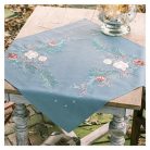 Vervaco előnyomott len terítő - Karácsonyi rózsák - PN-0223120