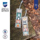 Vervaco keresztszemes könyvjelző készlet - Állatfejek - PN-0229818