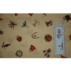Pamutvászon - 222 - Egy lányról - apró mintás 110 cm széles - 10 cm