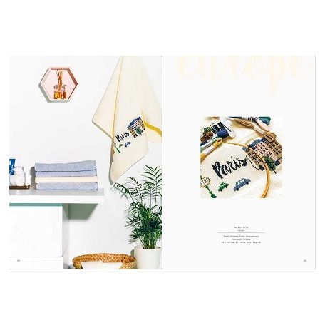 RICO 165 keresztszemes mintafüzet - Világutazás