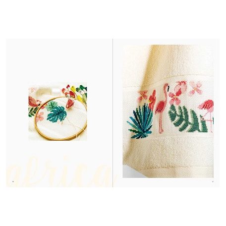 RICO 165 keresztszemes mintafüzet - Világutazás