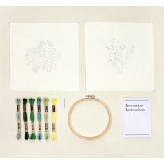   DMC Mindful Making készlet - Előnyomott hímzések - Vízinövények - TB161