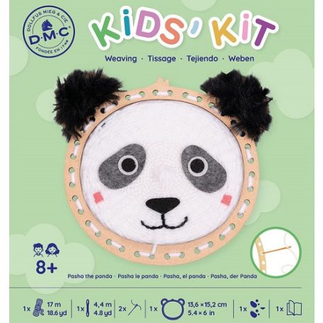 DMC szövőkészlet - Pasha a panda - TI003K