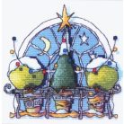 Michael Powell keresztszemes készlet - Karácsonyi ablak 2 - X58