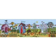   Bothy Threads - Vidéki móka- XJR21 - keresztszemes készlet - 37x12 cm